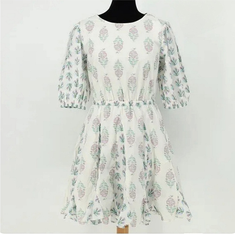 Christian Lacroix White Embellished Ruffled Dress